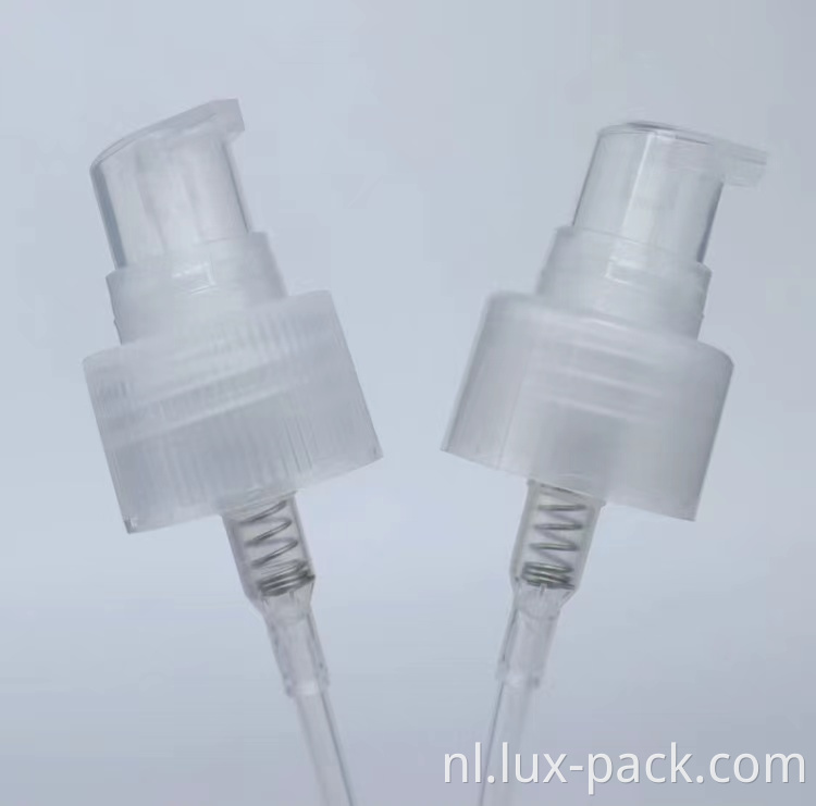 Groothandel aangepast plastic 20/400 schuimzeepdispenserpomp met dop